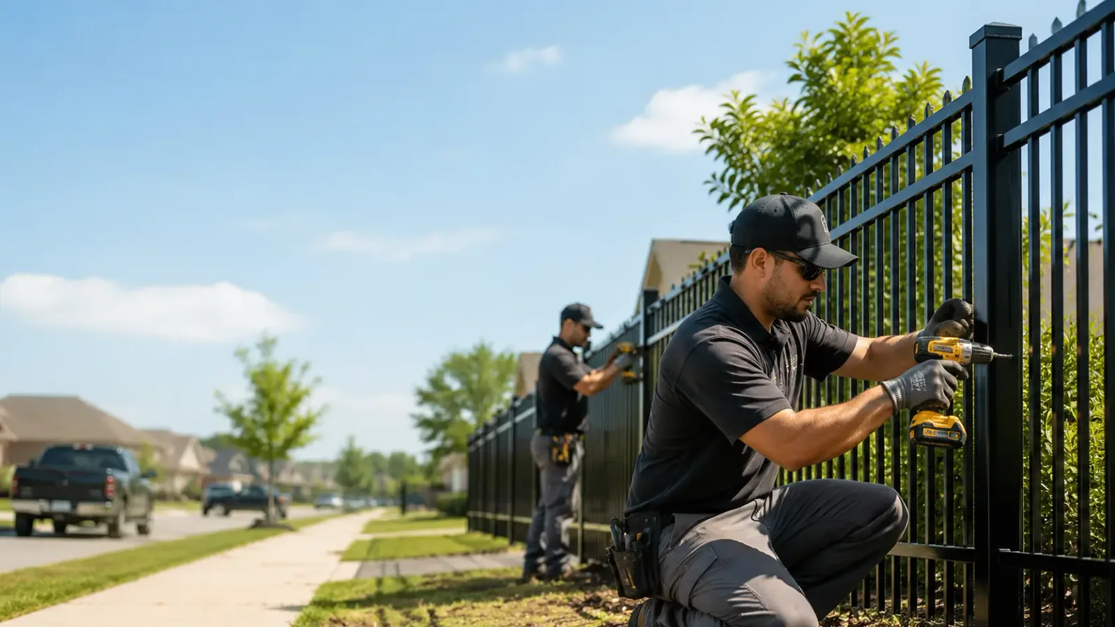 Metal Fence Installation in East Alton, IL